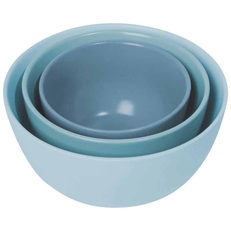 Robin's Egg Prep Bowls Set of 3
