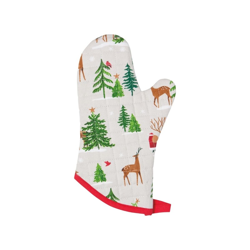 Santa's Reindeer Oven Mitt