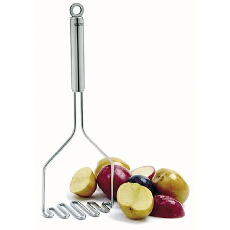 NorPro Krona Stainless Steel Deluxe Potato Masher
