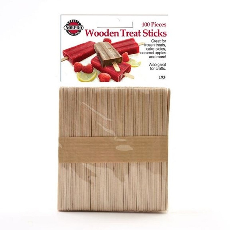 Wooden Treat Sticks - 100 Count