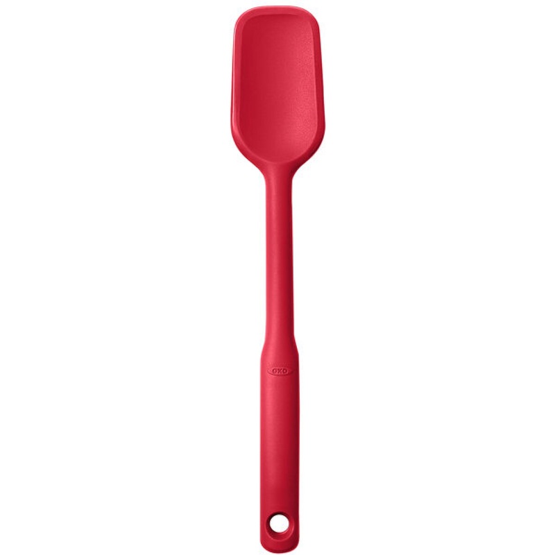 12" High Heat Red Silicone Spoonula