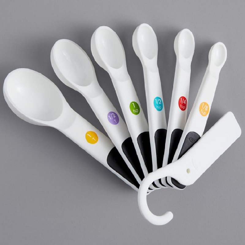 OXO 6-Piece Measuring Spoon Set - White