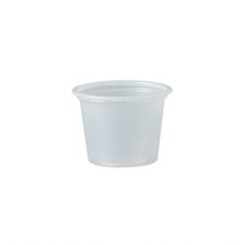 1 oz. Plastic Souffle Cup - 250 ct.
