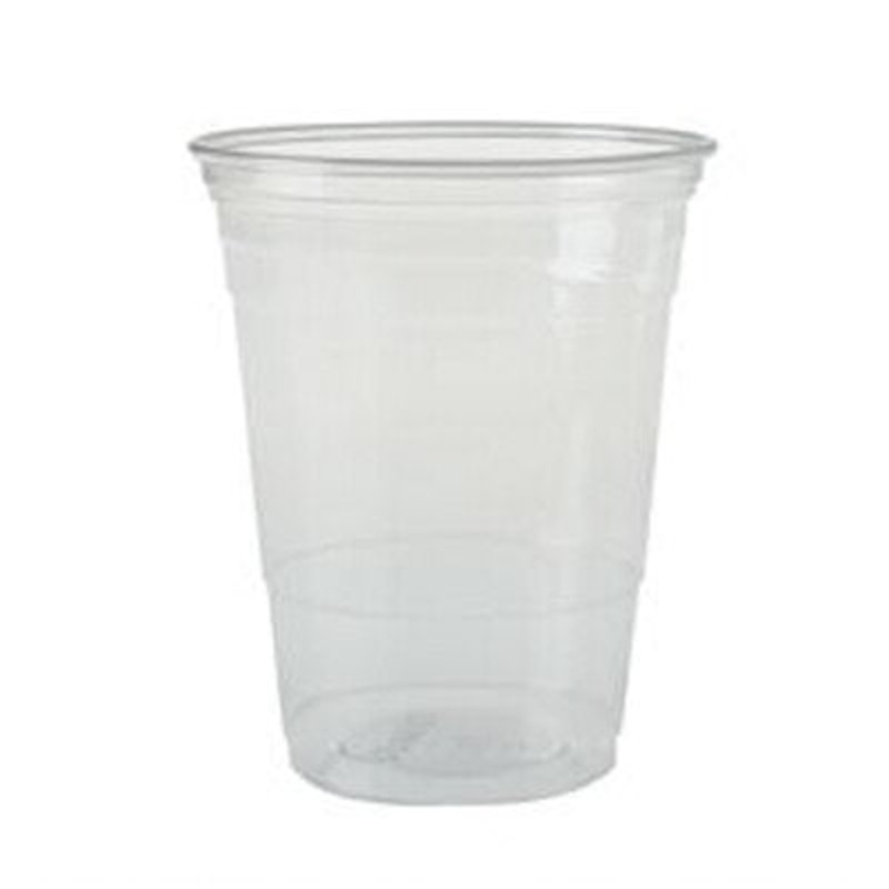 16 oz. Clear Plastic Cup - 50 ct.