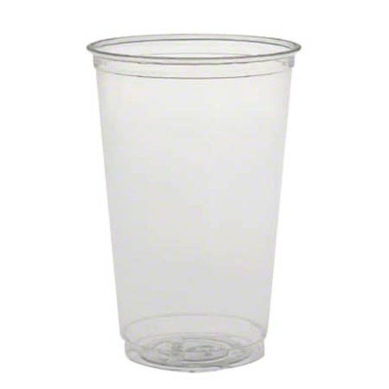 20 oz. Clear Big Drink Plastic Cup - Pack of 50