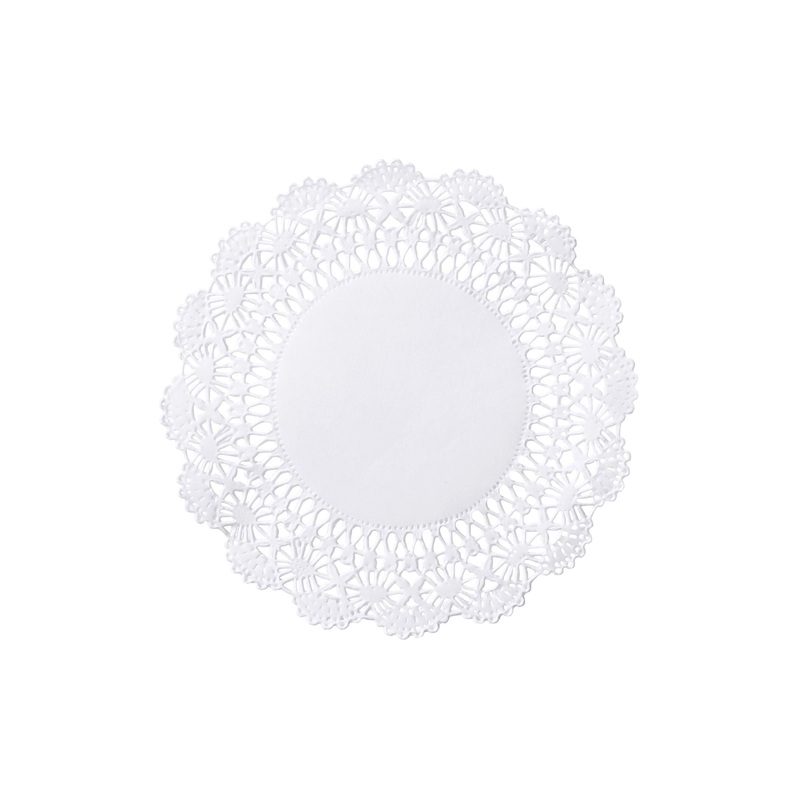 4" Linen Doilies