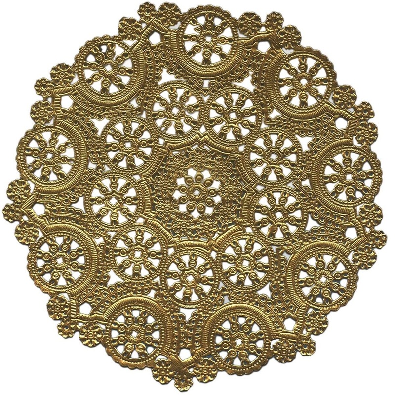 6" Gold Lace Dollie