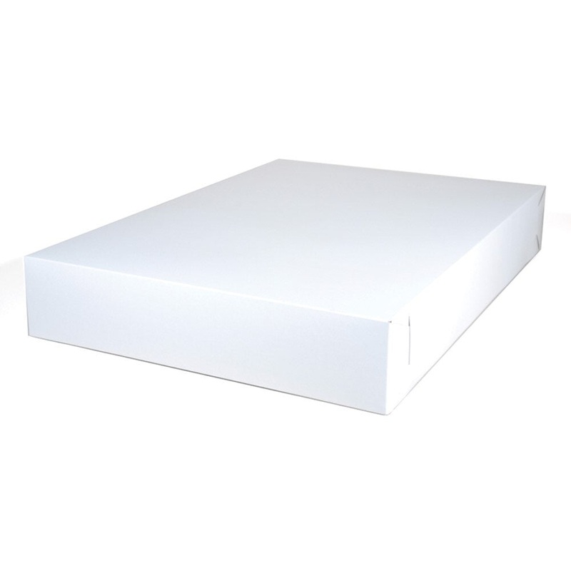 Cake Box 26" x 18" x 4" - Full Size - Each (2 Piece)