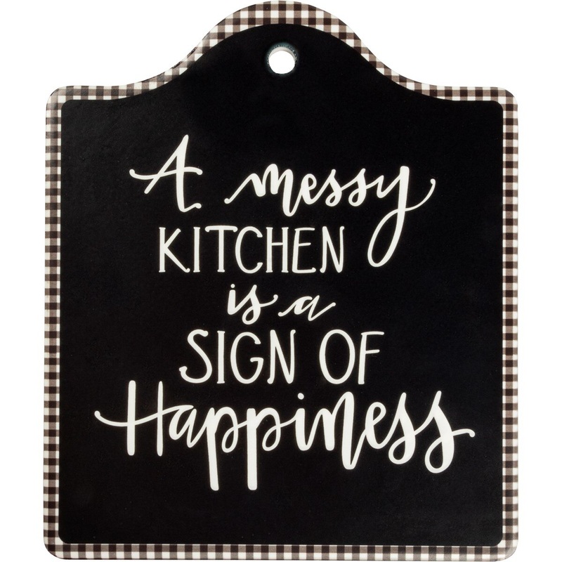 A Messy Kitchen Trivet