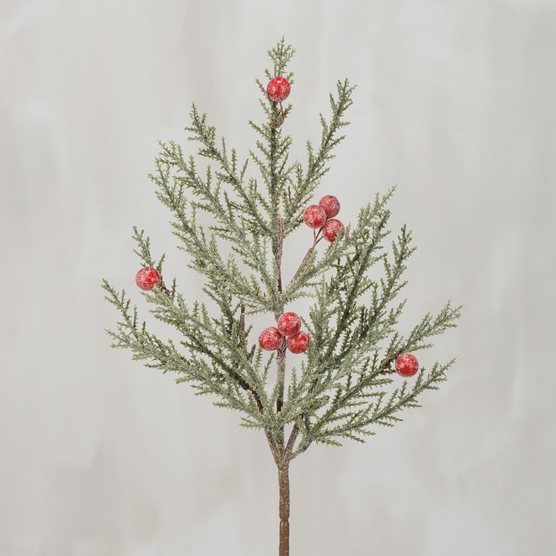 Glittered Pine Berries