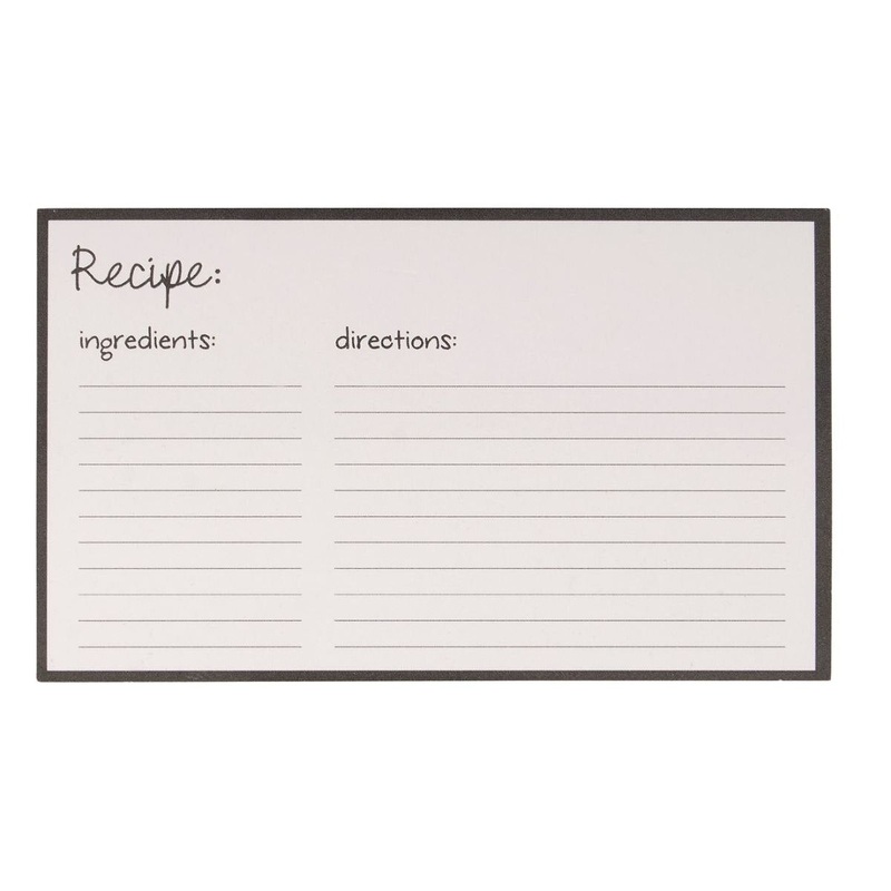 Baking Recipe Cards
