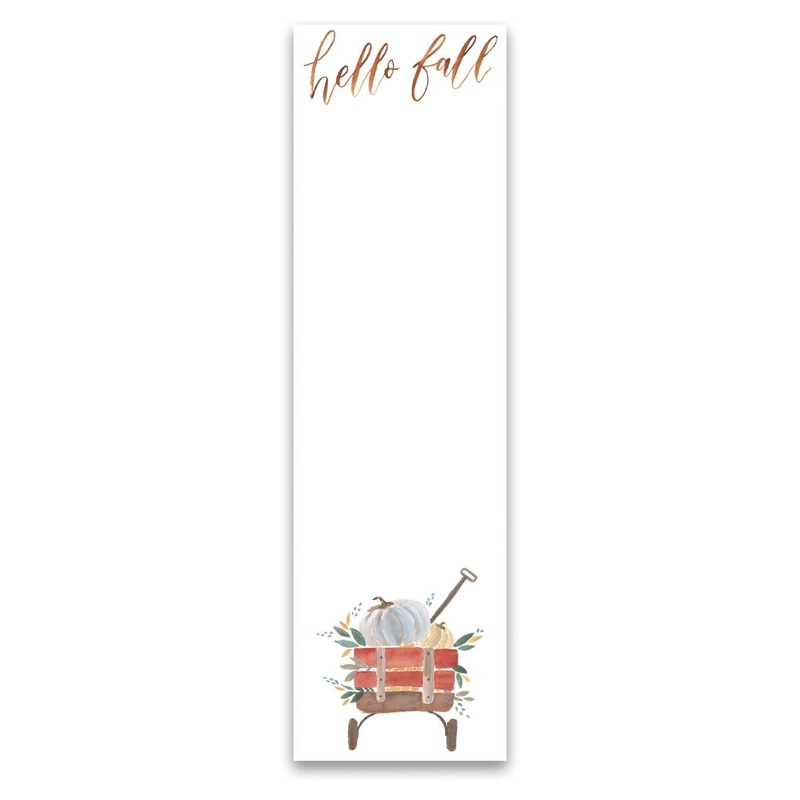 Hello Fall List Pad