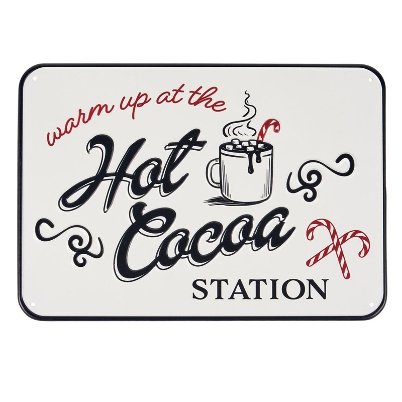 Hot Cocoa Station Wall Decor