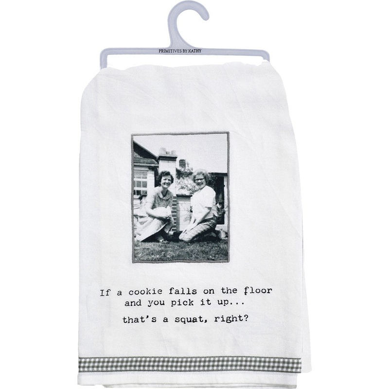 Kitchen Towel - If A Cookie Falls On The Floor