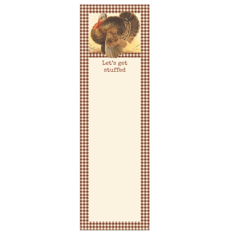 Let's Get Stuffed List Pad