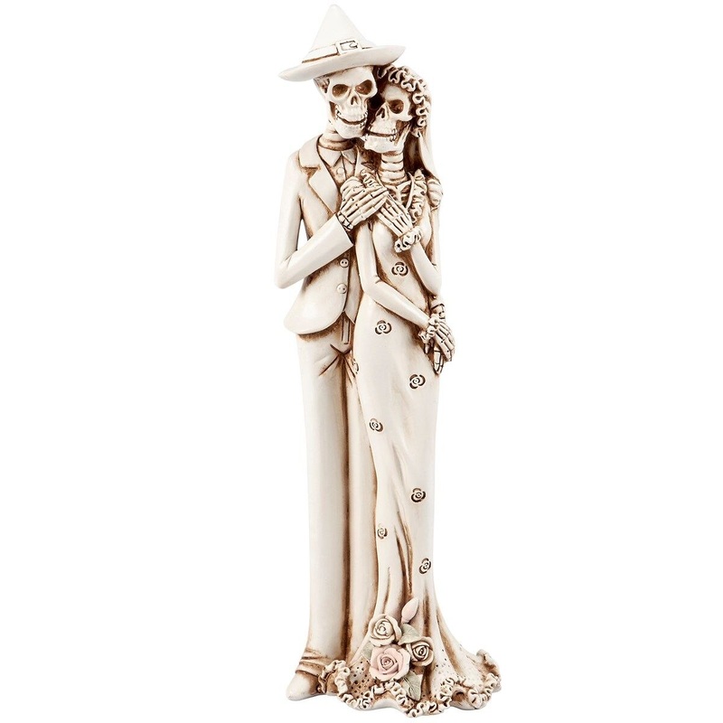 Skeleton Couple Figurine