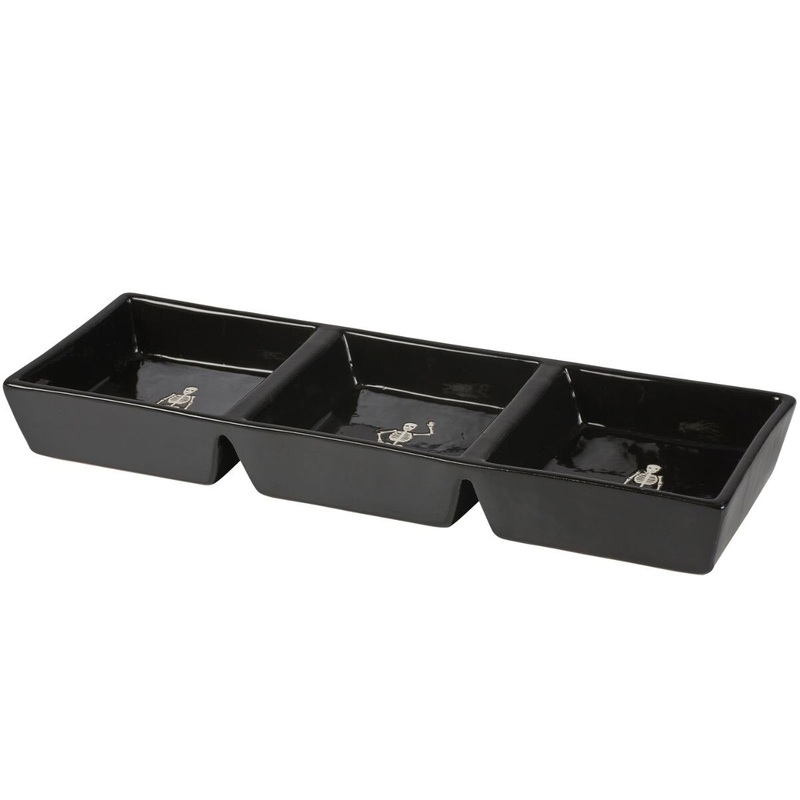 Tidbit Tray Skeletons 13"x4.75"x1.50"