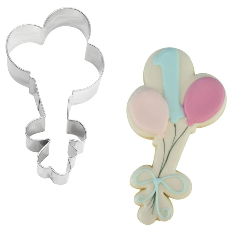 4.5" Ballon Bunch Cookie Cutter