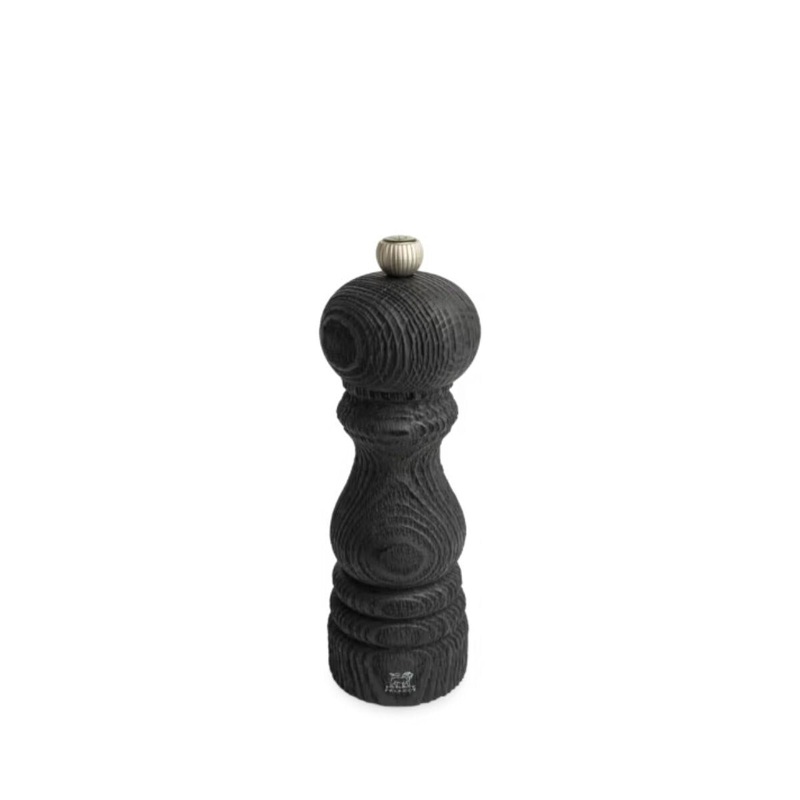 7" Black Paris Nature Pepper Mill