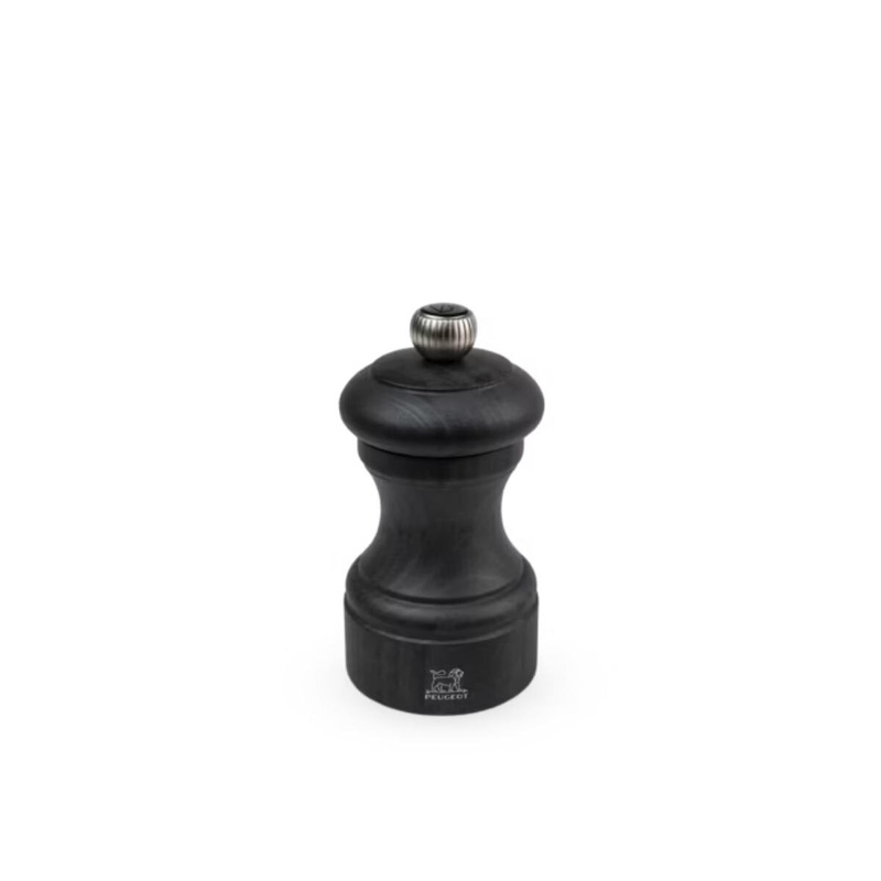 7" Natural Aluminum/Wood Line Pepper Mill