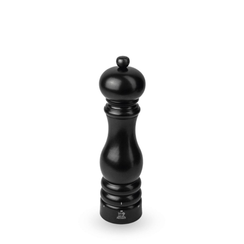 9" Satin Black Paris Select Pepper Mill