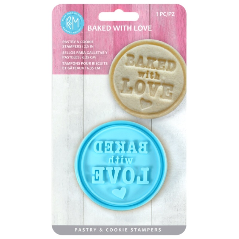 Baked With Love Cookie Stamp