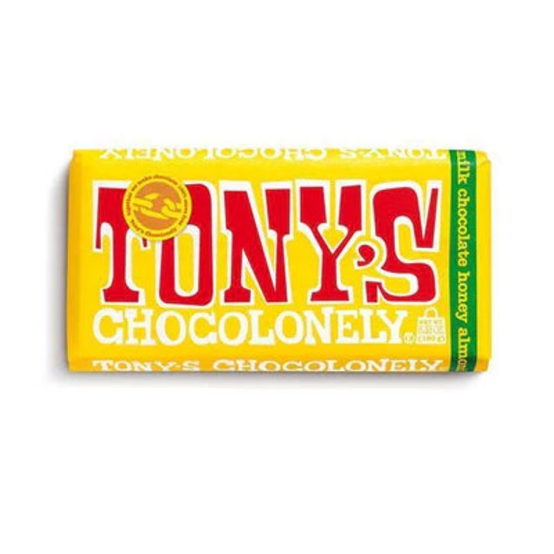 Milk Honey Almond Nougat Chocolate Bar 32%