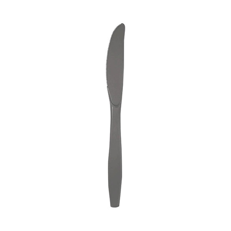 Solid Color Plastic Knives