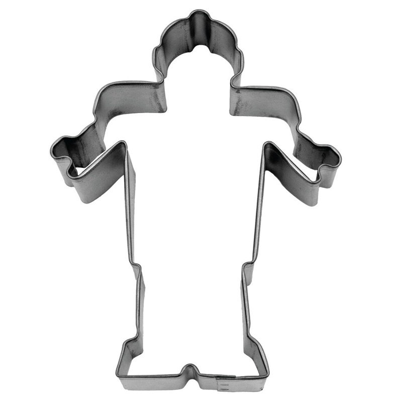 Tinplated Robot Cookie Cutter 4.5"