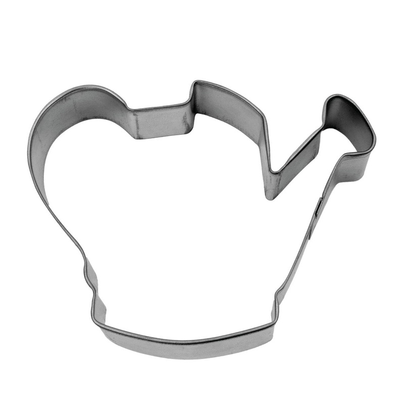 Tinplated Watering Can Cookie Cutter 4"