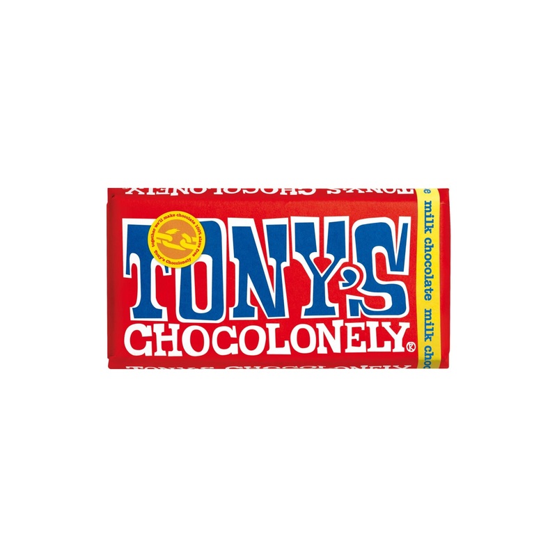 Tony's Chocolonely Milk Chocolate Bar 32% 6.35 oz
