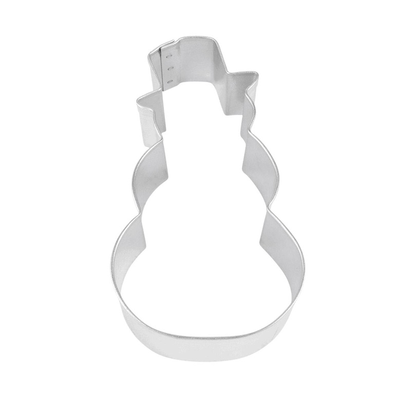 4" Snowman w/Top Hat Cookie Cutter