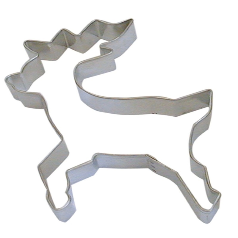 4" Standing Reindeer Cookie Cutter