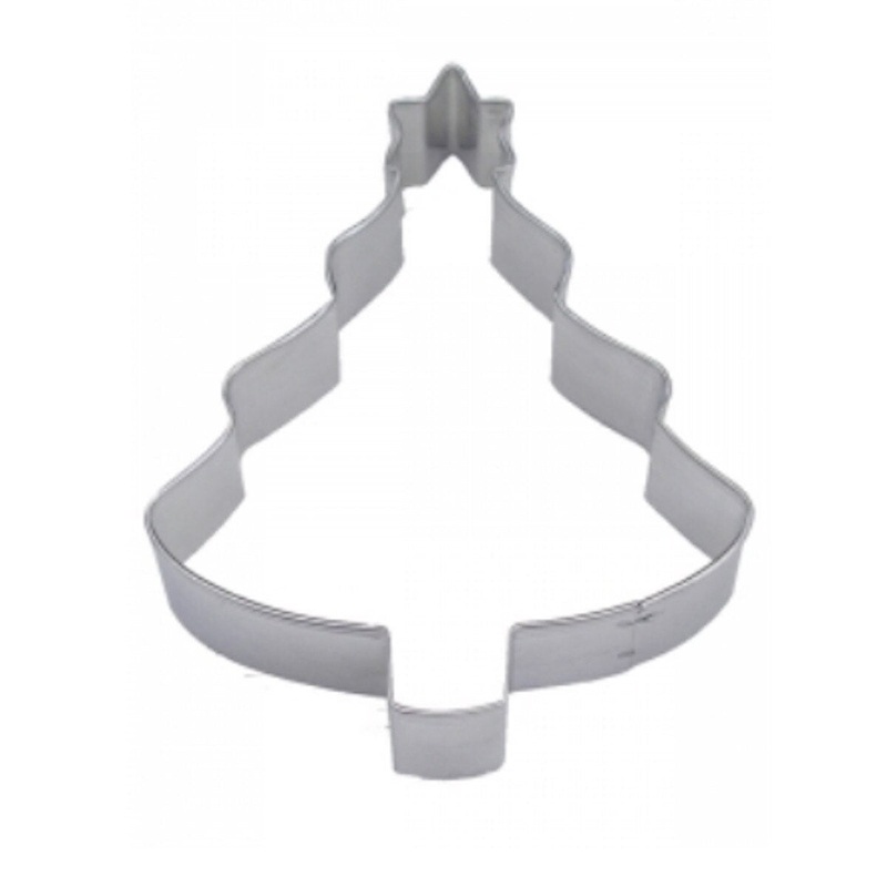 4" Tree with Star Cookie Cutter