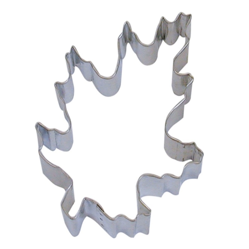 5" Red Oak Leaf Cookie Cutter