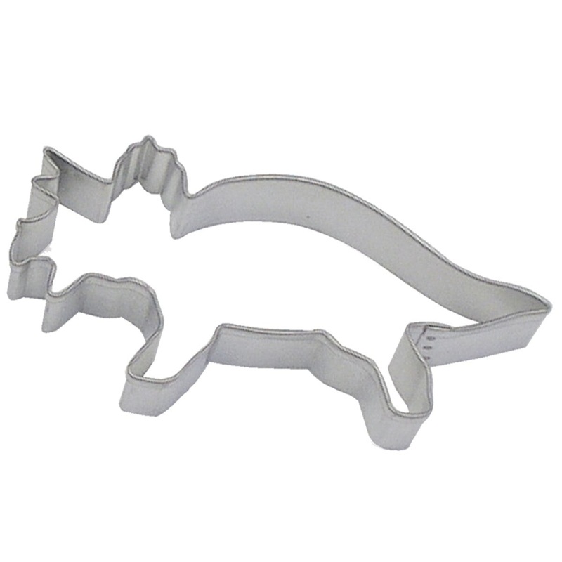 6" Triceratops Cookie Cutter