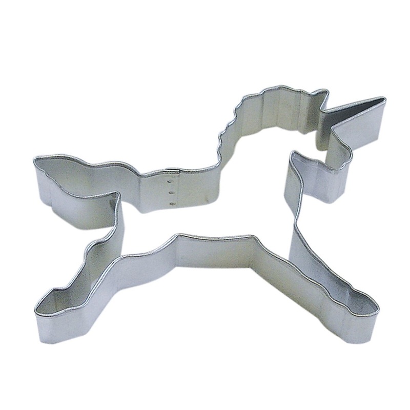 Cookie Cutter Animal, Unicorn 4 1/2" (dis)