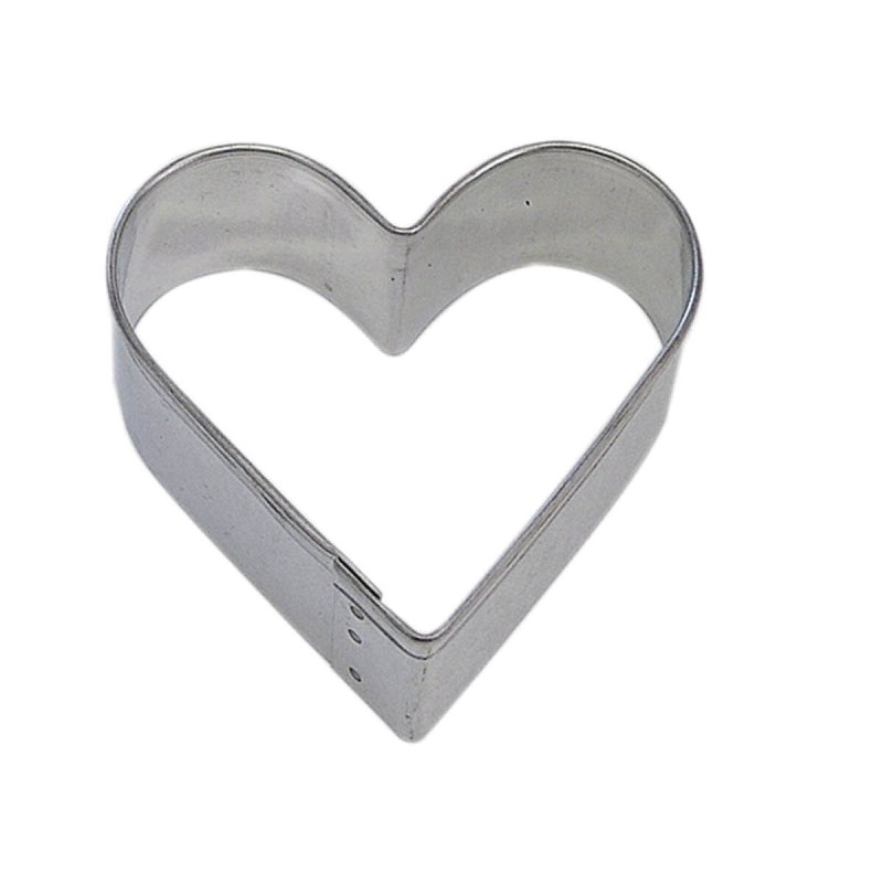 Heart Shaped Cookie Cutter 2"