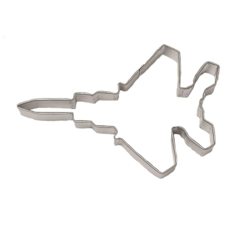Jet Fighter Cookie Cutter 4.75"