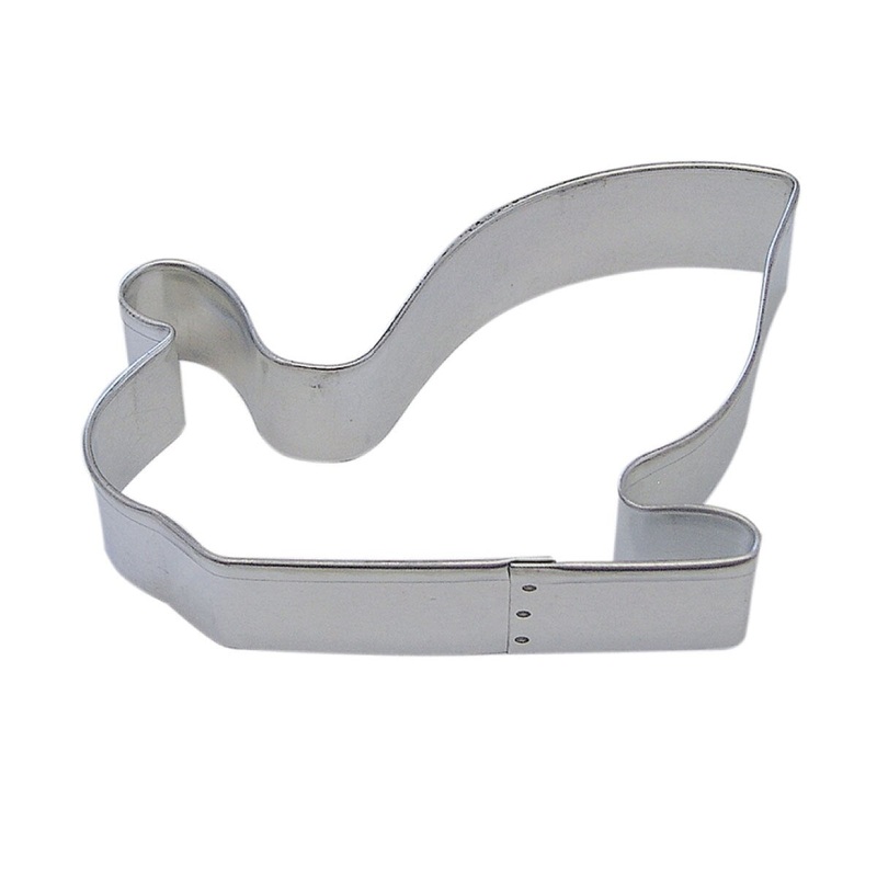 Santa Sleigh Cookie Cutter 3.5"