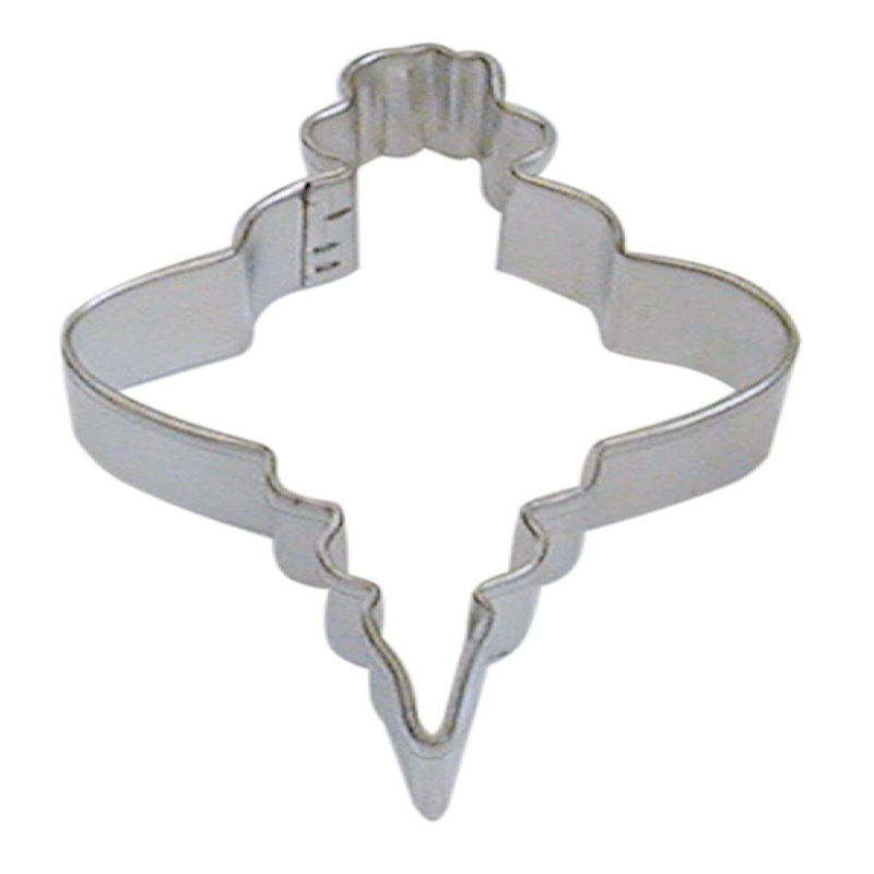 3.5" Fancy Oval Ornament  Cookie Cutters