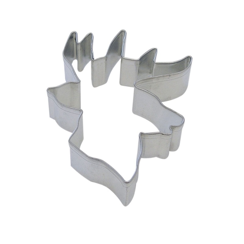 4" Deer Head Cookie Cutter