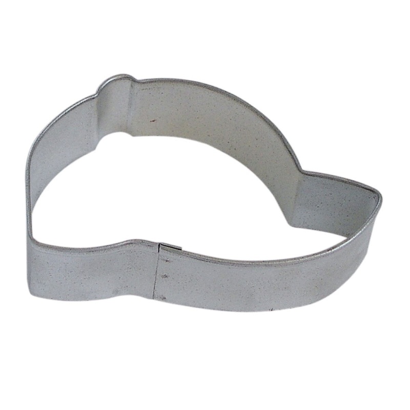 Baseball Cap Cookie Cutter 3.25"