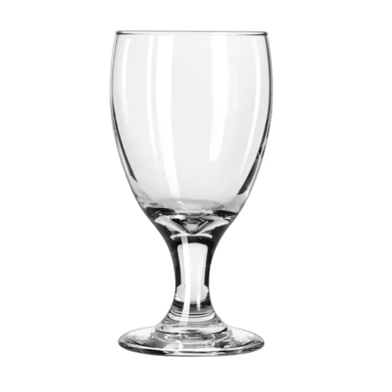 Libbey 3721 10 1/2 oz Embassy Royale Banquet Goblet Glass - Safedge Rim & Foot