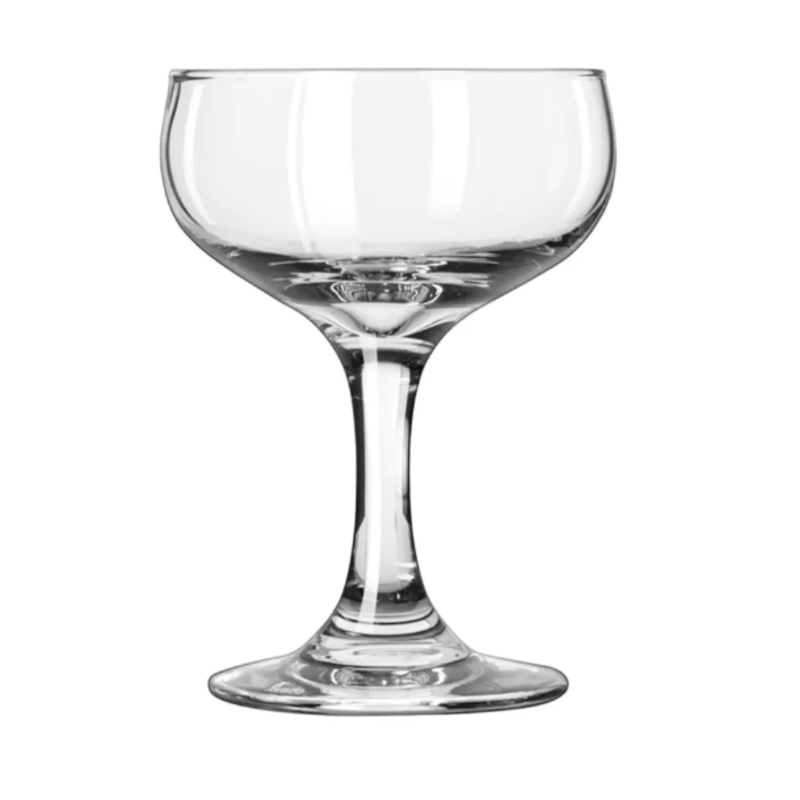 Libbey 3773 5 1/2 oz Embassy Champagne Coupe Glass - Safedge Rim & Foot Guarantee