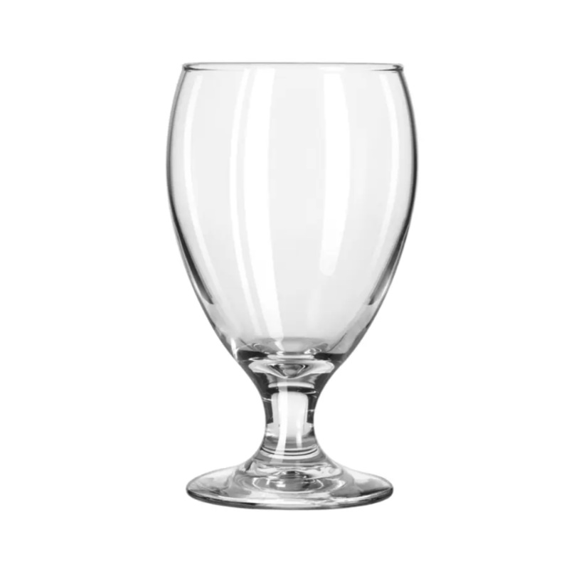 Libbey 3914 10 1/2 oz Teardrop Goblet Glass - Safedge Rim & Foot Guarantee
