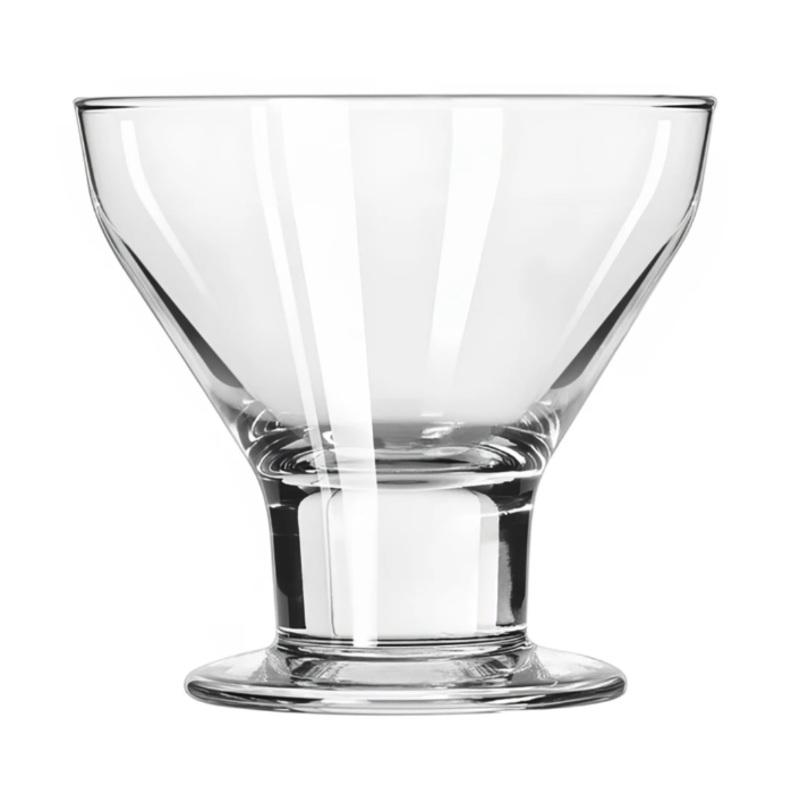 Libbey 3825 10 oz Catalina Footed Dessert Glass, Clear