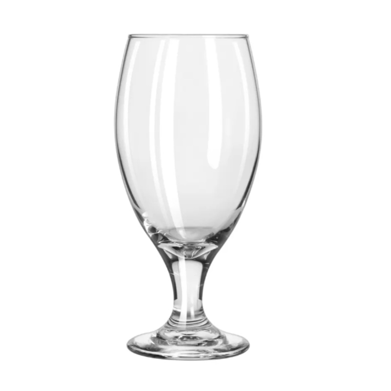 Libbey 3915 14 3/4 oz Teardrop Beer Glass - Safedge Rim & Foot Guarantee