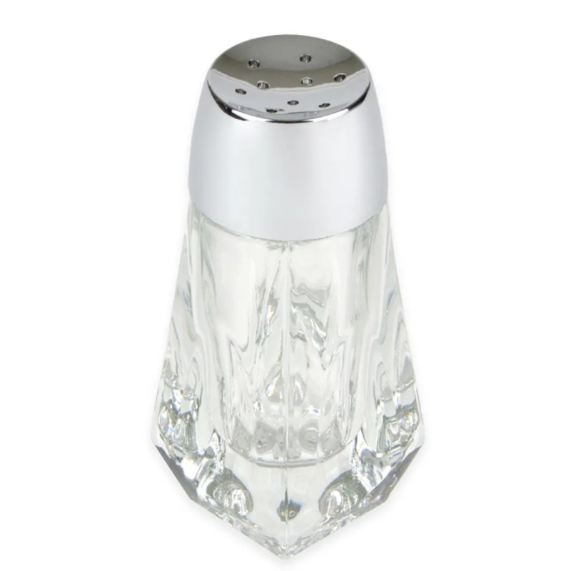 Libbey 5037 1 9/16 oz Salt/Pepper Shaker - Glass, 4 1/8"H