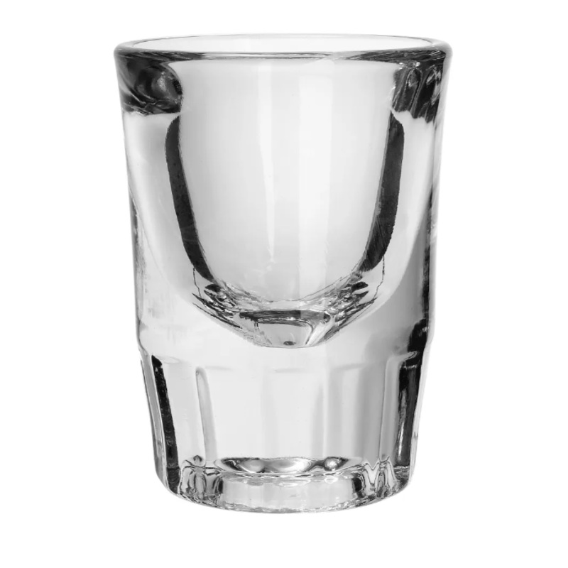 Libbey 5127 1 1/2 oz Fluted Whiskey Shot Glass